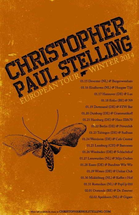 Christopher Paul Stelling shares "Free To Go" and returns in January